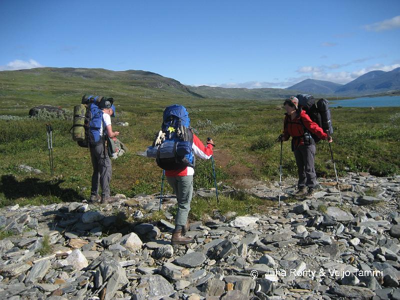 IMG_1805.JPG - Aamulla lähdössä Alesjaurestuganille.